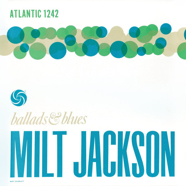 Milt Jackson - Ballads & Blues (Vinyl, LP, Album, Reissue, Mono)