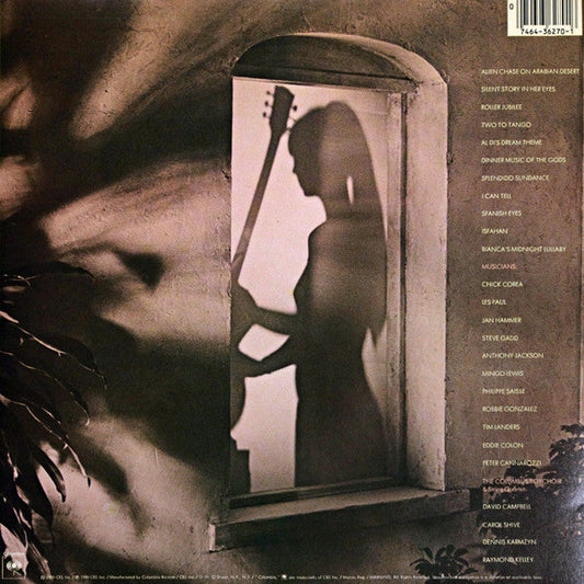Al Di Meola - Splendido Hotel (2xVinyl, LP, Album, Stereo) Very Good (VG) / Very Good Plus (VG+)