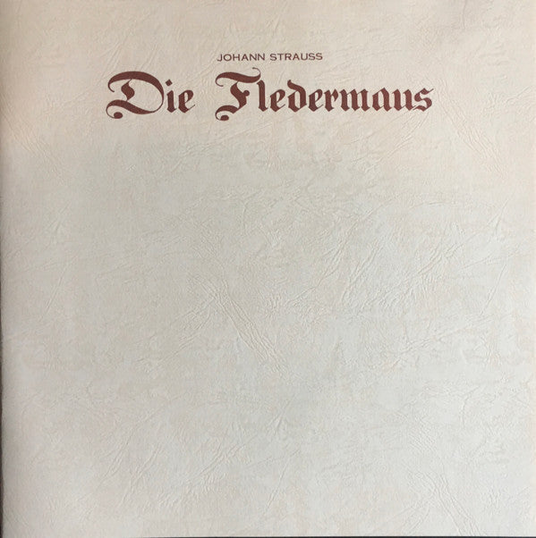 Johann Strauss Jr. - Gala Performance Die Fledermaus (2xVinyl, Box Set, LP, Reissue, Stereo) Very Good Plus (VG+) / Very Good Plus (VG+)
