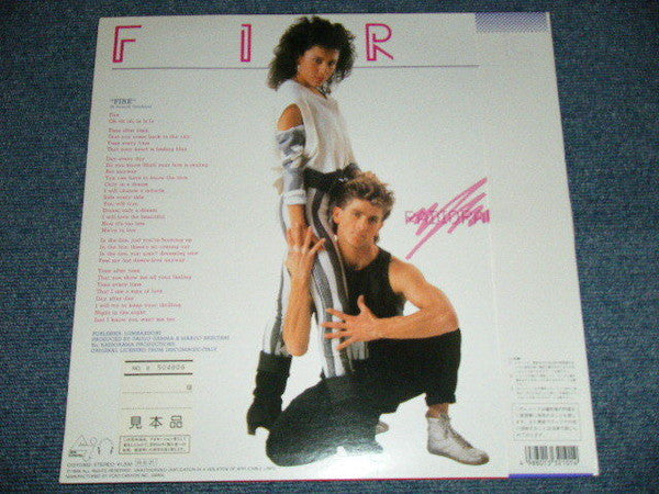 Radiorama - Fire (Vinyl, 12", 45 RPM, Promo) Very Good (VG) / Good Plus (G+)