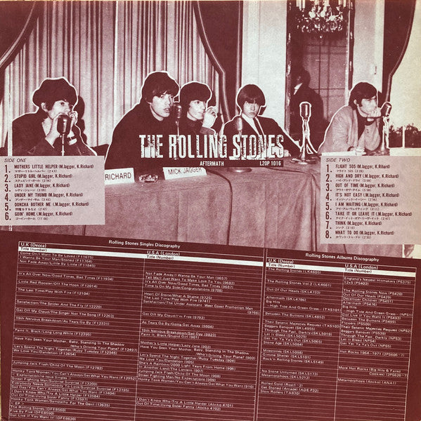 The Rolling Stones - Aftermath (Vinyl, LP, Album, Reissue) Very Good Plus (VG+) / Very Good (VG)