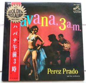 Perez Prado And His Orchestra - Havana, 3 A.M. (Vinyl, LP, Album, Reissue, Stereo) Good Plus (G+) / Good Plus (G+)