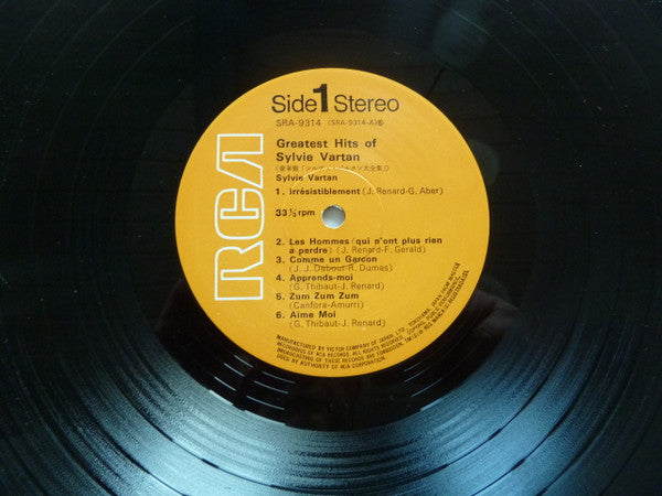 Sylvie Vartan - Greatest Hits Of (2xVinyl, LP, Compilation, Stereo) Good Plus (G+) / Very Good (VG)