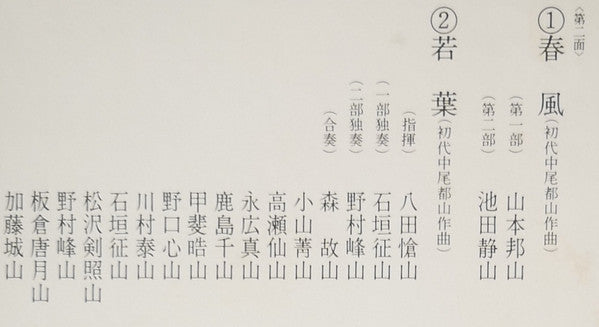 Various - 都山流 尺八本曲集成 ⑦ (Vinyl, LP, Album) Very Good Plus (VG+) / Very Good (VG)