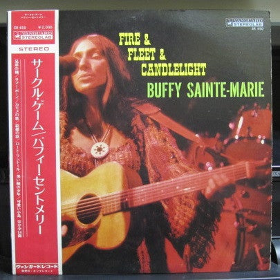 Buffy Sainte-Marie - Fire & Fleet & Candlelight (Vinyl, LP, Album, Stereo) Very Good (VG) / Very Good (VG)