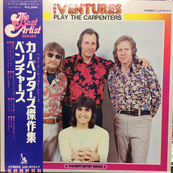 The Ventures - The Ventures Play The Carpenters (Vinyl, LP, Album) Good Plus (G+) / Very Good (VG)