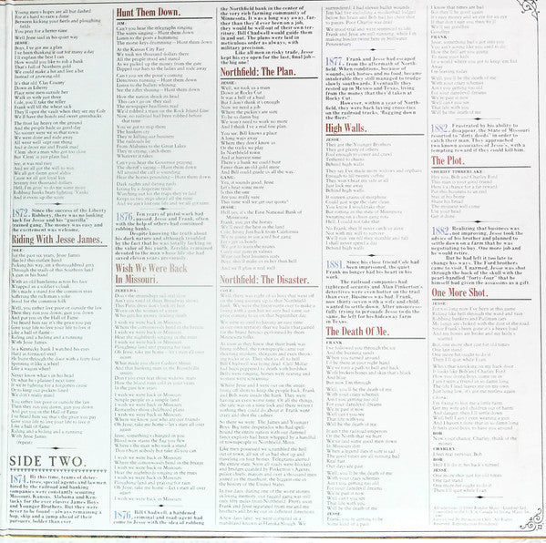 Various - The Legend Of Jesse James (Vinyl, LP, Album, Promo)
