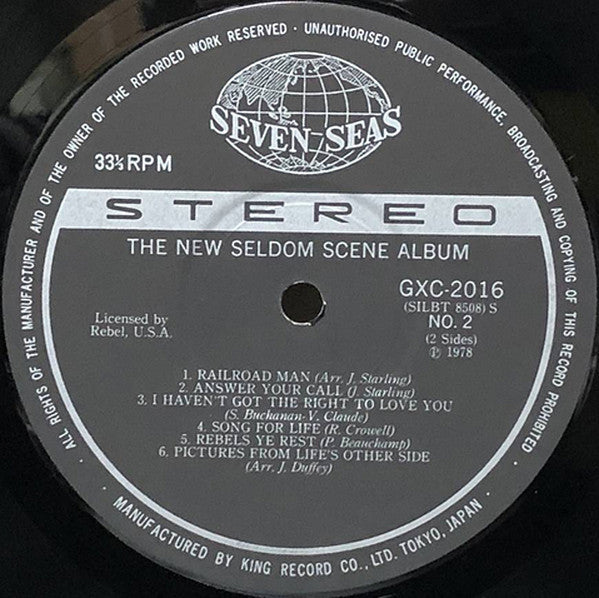 The Seldom Scene - The New Seldom Scene Album (Vinyl, LP, Album, Stereo) Very Good Plus (VG+) / Very Good (VG)