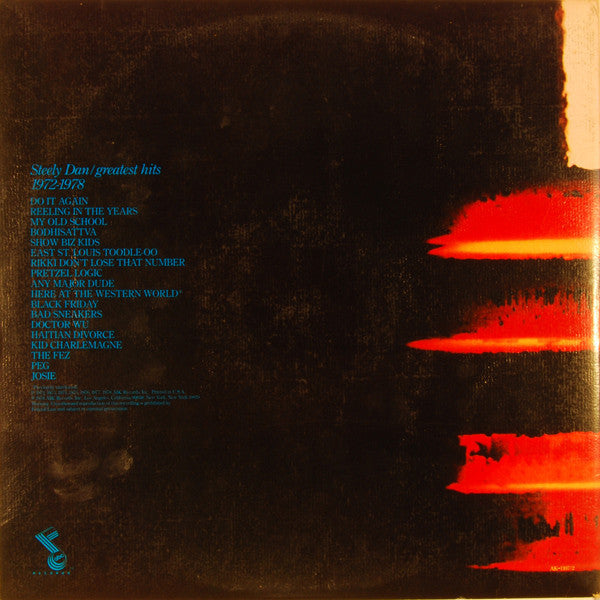 Steely Dan - Greatest Hits (2xVinyl, LP, Compilation, Stereo) Very Good Plus (VG+) / Very Good (VG)