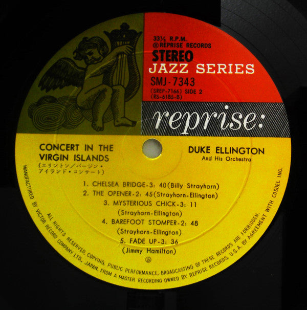 Duke Ellington And His Orchestra - Concert In The Virgin Islands (Vinyl, LP, Album, Stereo) Very Good Plus (VG+) / Very Good Plus (VG+)