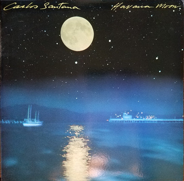 Carlos Santana - Havana Moon (Vinyl, LP, Album) Near Mint (NM or M-) / Very Good Plus (VG+)