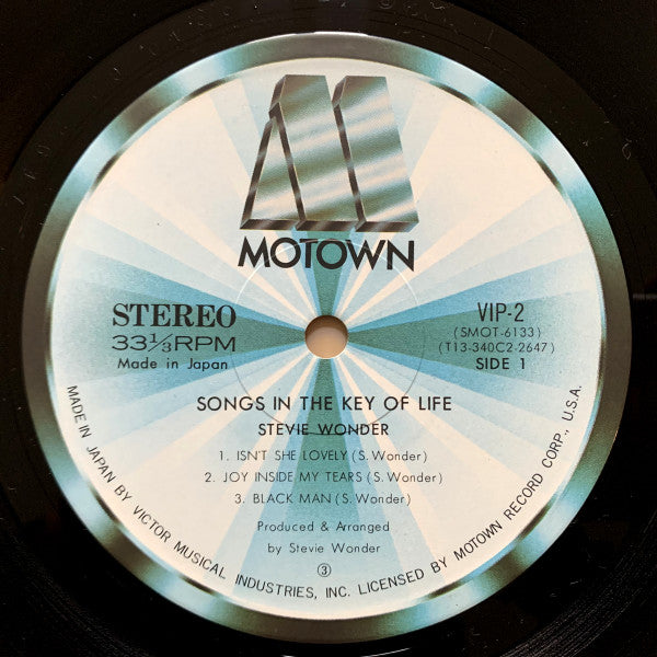 Stevie Wonder - Songs In The Key Of Life (Vinyl, Vinyl, LP, Album, ...