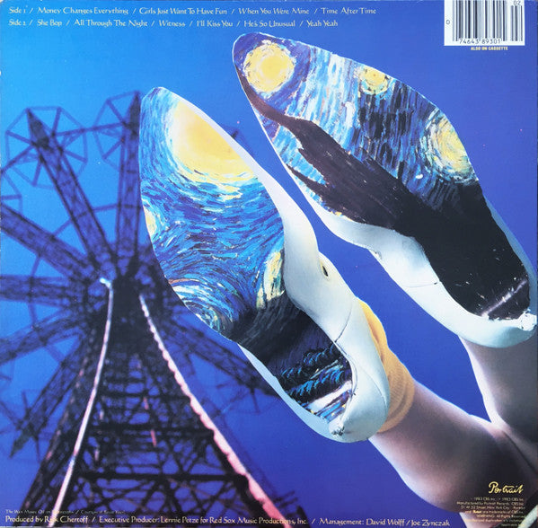 Cyndi Lauper - She's So Unusual (Vinyl, LP, Album, Stereo) Very Good (VG) / Very Good (VG)