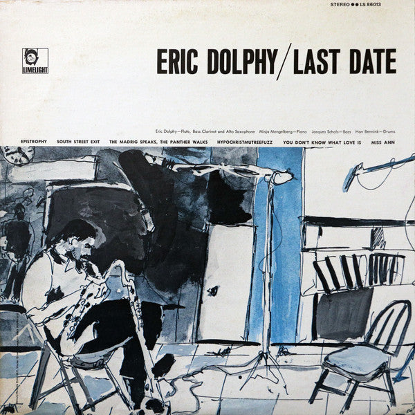 Eric Dolphy - Last Date (Vinyl, LP, Reissue, Stereo)