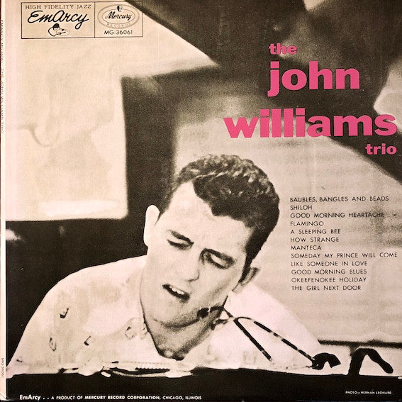 John Williams Trio - The John Williams Trio (Vinyl, LP, Album, Reissue) Very Good Plus (VG+) / Very Good Plus (VG+)