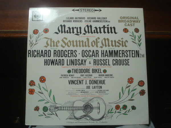 The Sound Of Music Original Broadway Cast - The Sound Of Music (Original Broadway Cast) (Vinyl, LP, Stereo) Very Good (VG) / Poor (P)