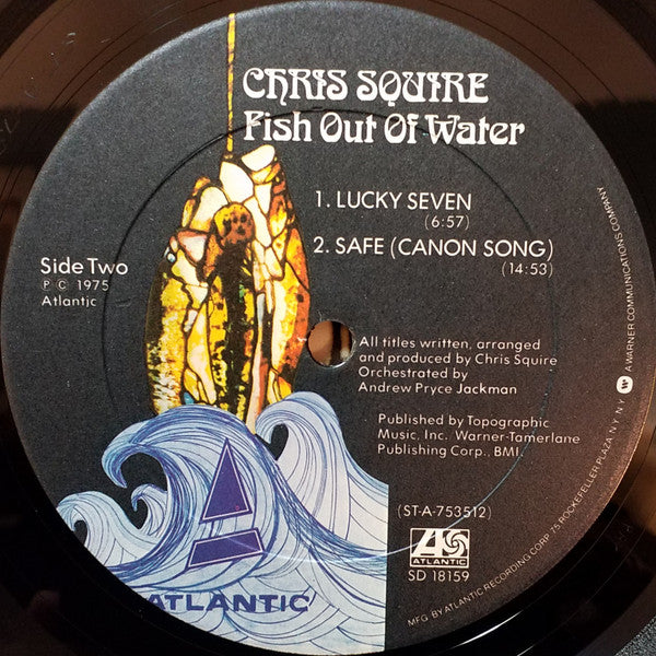 Chris Squire - Fish Out Of Water (Vinyl, LP, Album) Very Good (VG) / Good Plus (G+)