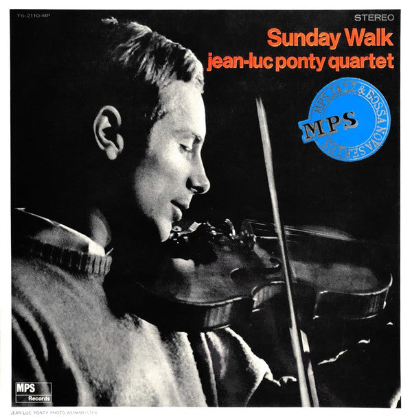 Jean-Luc Ponty - Sunday Walk (Vinyl, LP, Album) Very Good (VG) / Very Good Plus (VG+)