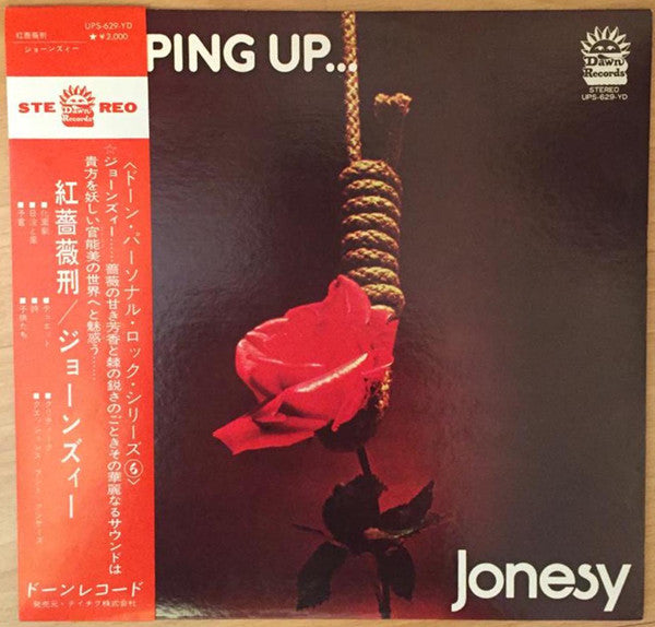 Jonesy (2) - Keeping Up... (Vinyl, LP, Album, Stereo) Very Good Plus (VG+) / Very Good Plus (VG+)