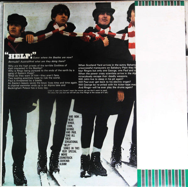 The Beatles - Help! (Original Motion Picture Soundtrack) (Vinyl, LP, Album, Reissue) Very Good Plus (VG+) / Very Good (VG)
