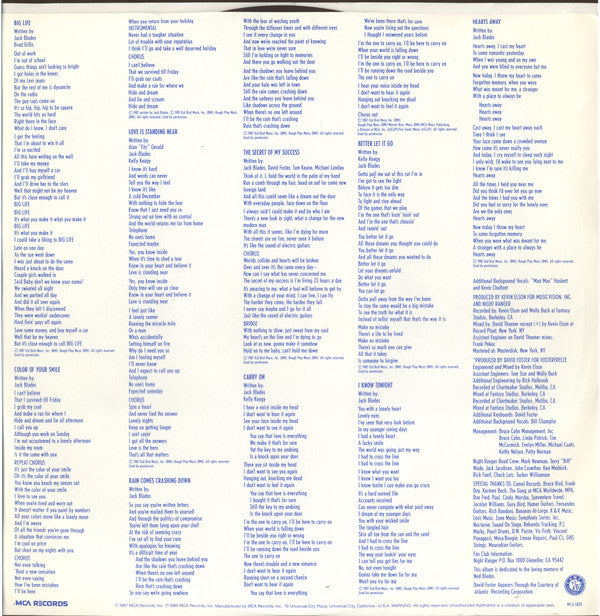 Night Ranger - Big Life (Vinyl, LP, Album, Stereo)