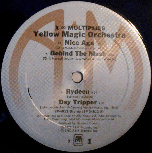 Yellow Magic Orchestra - X∞Multiplies (Vinyl, LP, Compilation) Very Good Plus (VG+) / Very Good (VG)