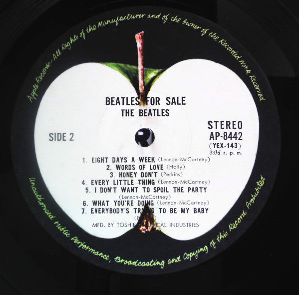 The Beatles - Beatles For Sale (Vinyl, LP, Album, Stereo)