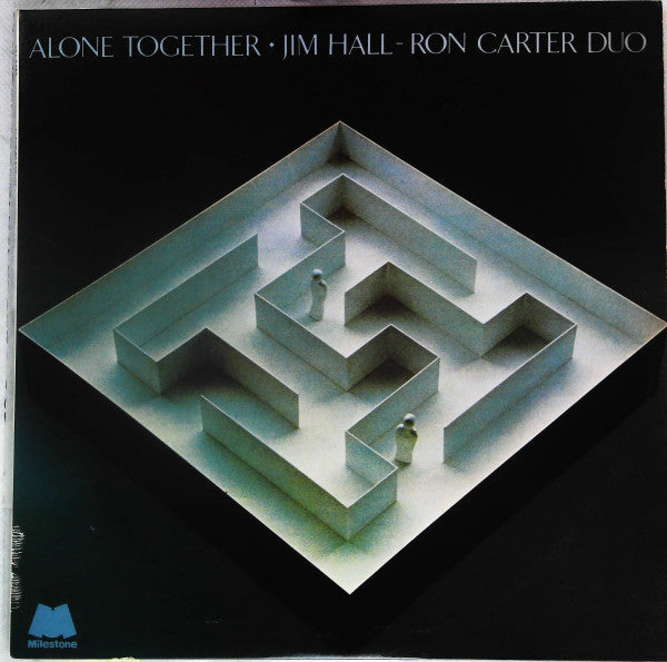 Jim Hall / Ron Carter Duo - Alone Together (Vinyl, LP, Album, Reissue) Very Good (VG) / Very Good (VG)