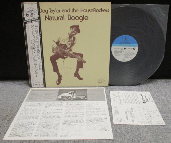 Hound Dog Taylor & The House Rockers - Natural Boogie (Vinyl, LP, Album, Reissue) Very Good Plus (VG+) / Very Good (VG)