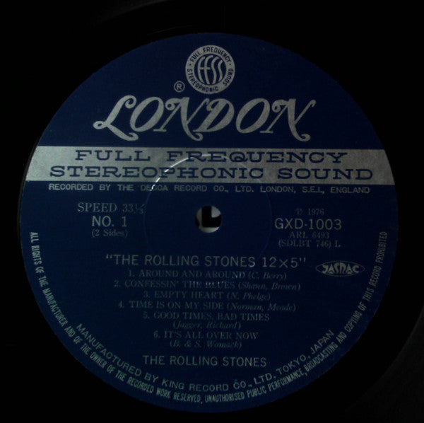 The Rolling Stones - 12 X 5 (Vinyl, LP, Album, Reissue, Stereo) Very Good Plus (VG+) / Very Good Plus (VG+)