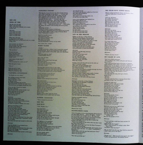 The Seldom Scene - Live At The Cellar Door (2xVinyl, LP) Very Good Plus (VG+) / Very Good Plus (VG+)