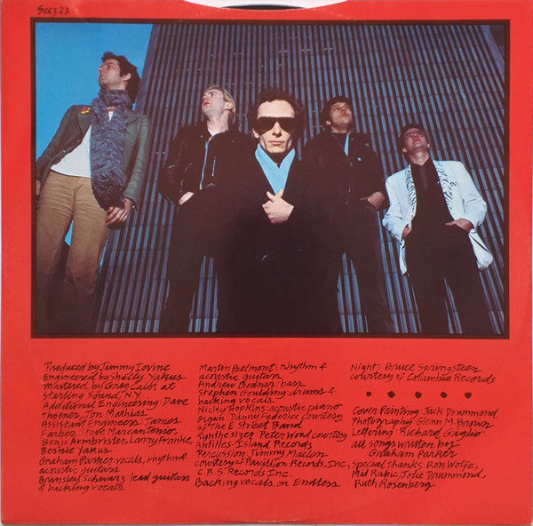 Graham Parker And The Rumour - The Up Escalator (Vinyl, LP, Album, Stereo) Very Good Plus (VG+) / Very Good (VG)