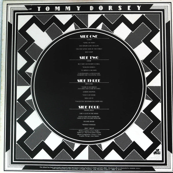 Tommy Dorsey - Remember Tommy (2xVinyl, LP, Compilation, Promo) Very Good Plus (VG+) / Very Good Plus (VG+)