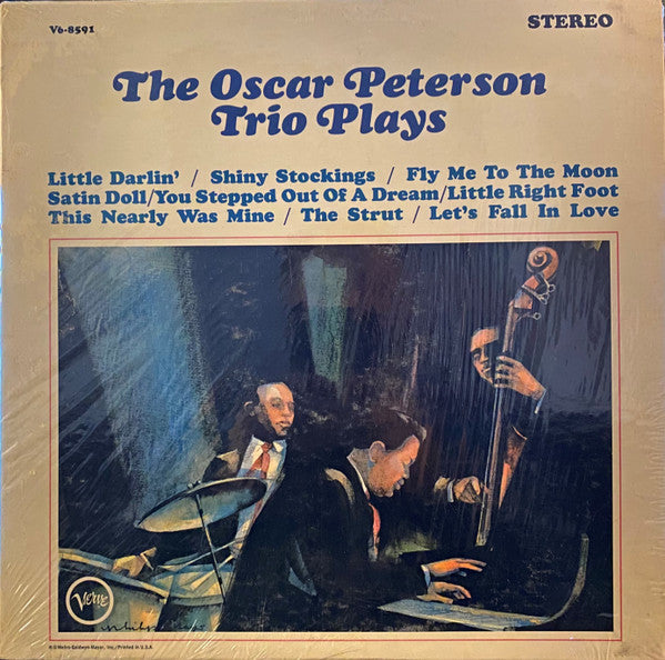 The Oscar Peterson Trio - The Oscar Peterson Trio Plays (Vinyl, LP, Album, Stereo) Very Good (VG) / Very Good (VG)