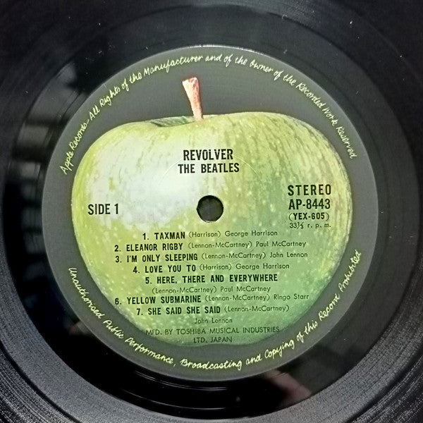 The Beatles - Revolver (Vinyl, LP, Album, Reissue, Stereo) Very Good (VG) / Very Good (VG)