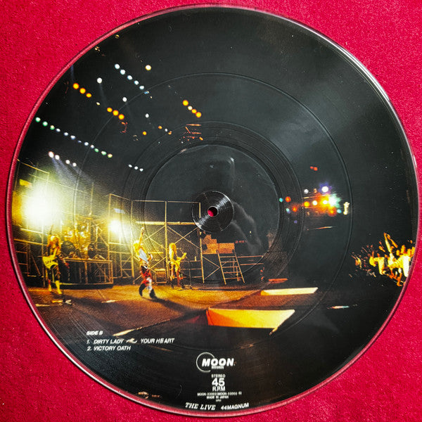 44Magnum - The Live (Vinyl, 12", 45 RPM, EP, Promo) Very Good Plus (VG+) / Very Good Plus (VG+)