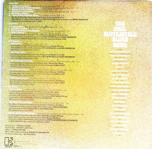The Paul Butterfield Blues Band - Golden Butter / The Best Of The Paul Butterfield Blues Band (2xVinyl, LP, Compilation, Stereo) Very Good (VG) / Very Good (VG)