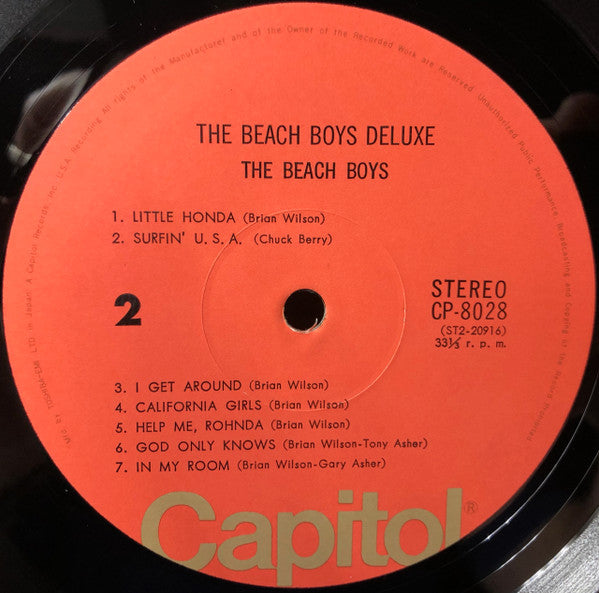 The Beach Boys - The Beach Boys Deluxe (Vinyl, LP, Compilation, Reissue) Very Good (VG) / Good Plus (G+)