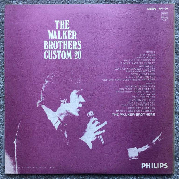 The Walker Brothers - Custom 20 (Vinyl, LP, Compilation) Very Good Plus (VG+) / Very Good (VG)