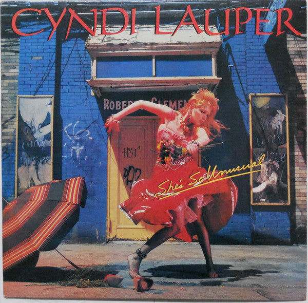 Cyndi Lauper - She's So Unusual (Vinyl, LP, Album, Stereo) Good Plus (G+) / Very Good (VG)