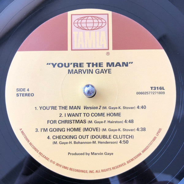 Marvin Gaye - You're The Man (2xVinyl, LP, Album, Compilation) Mint (M) / Mint (M)
