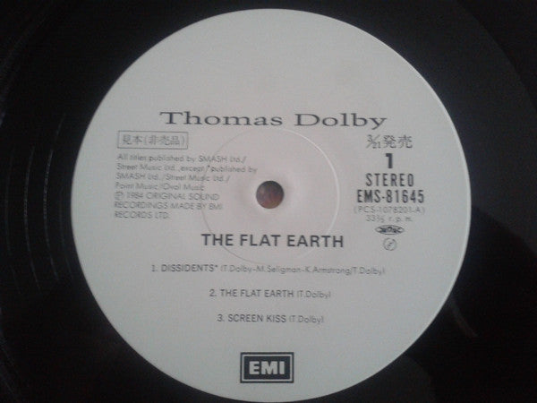Thomas Dolby - The Flat Earth (Vinyl, LP, Album, Promo)