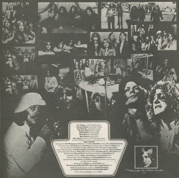 Mott The Hoople - Mott The Hoople Live (Vinyl, LP, Album)