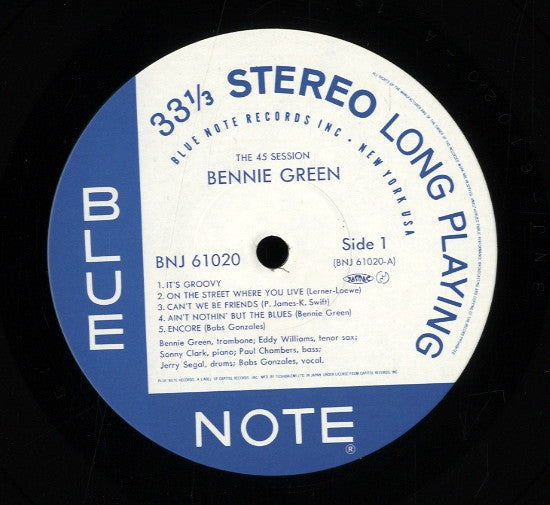 Bennie Green - The 45 Session (Vinyl, LP, Album, Limited Edition, R...