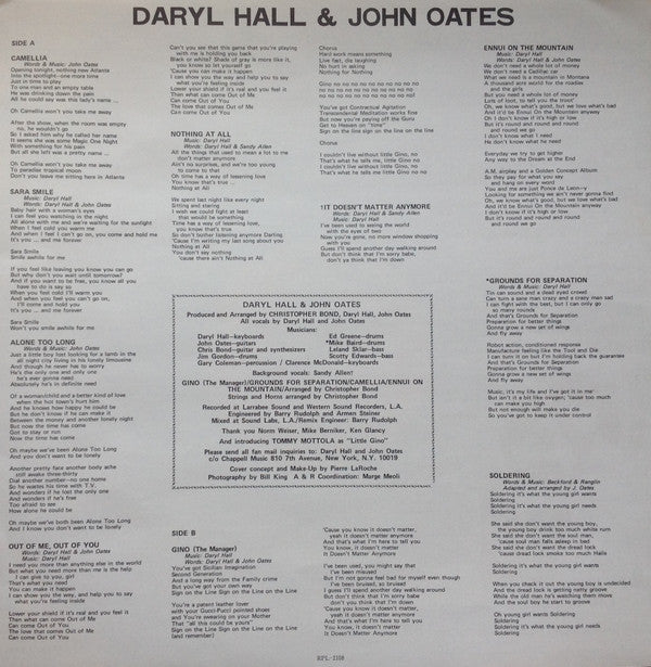 Daryl Hall & John Oates - Daryl Hall & John Oates (Vinyl, LP, Album...
