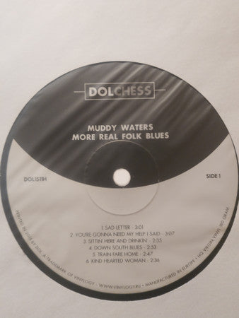 Muddy Waters - More Real Folk Blues (Vinyl, LP, Album, Reissue) Very Good Plus (VG+) / Very Good Plus (VG+)