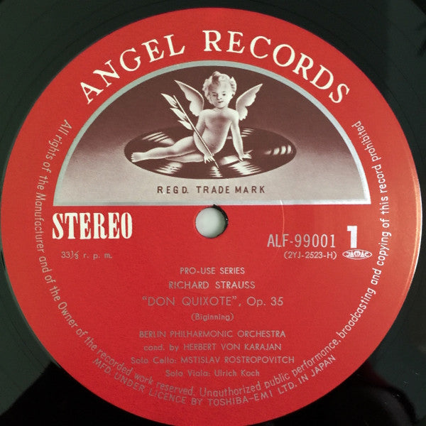 Richard Strauss - Don Quixote (Vinyl, LP, Album, Stereo) Very Good Plus (VG+) / Near Mint (NM or M-)