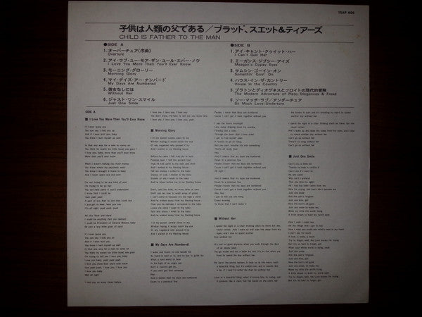 Blood, Sweat And Tears - Child Is Father To The Man (Vinyl, LP, Alb...