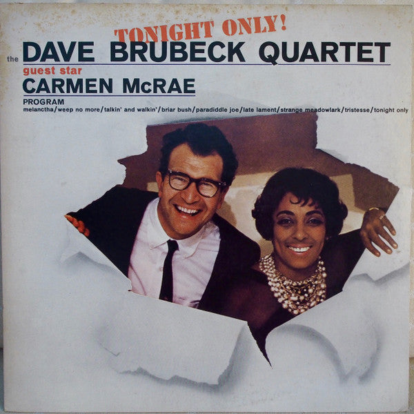 The Dave Brubeck Quartet - Tonight Only! (Vinyl, LP, Album) Mint (M) / Mint (M)