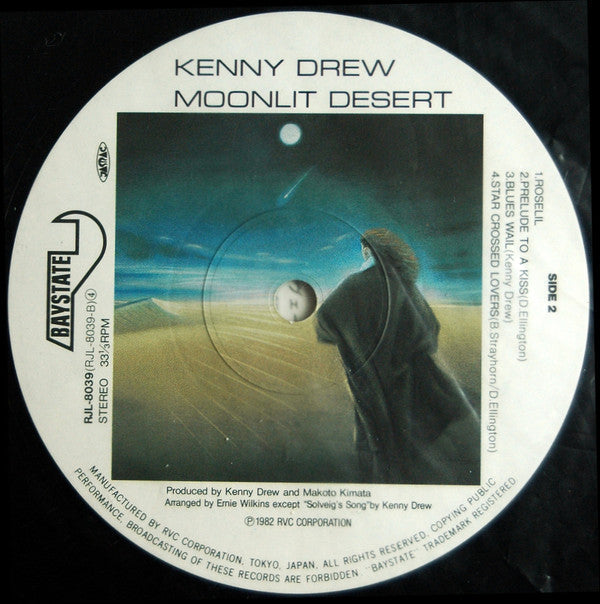 Kenny Drew - Moonlit Desert (Vinyl, LP, Album, Stereo)